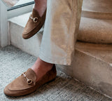 Toledo Chestnut Suede With Chain