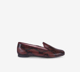 Burgundy Snake Loafer