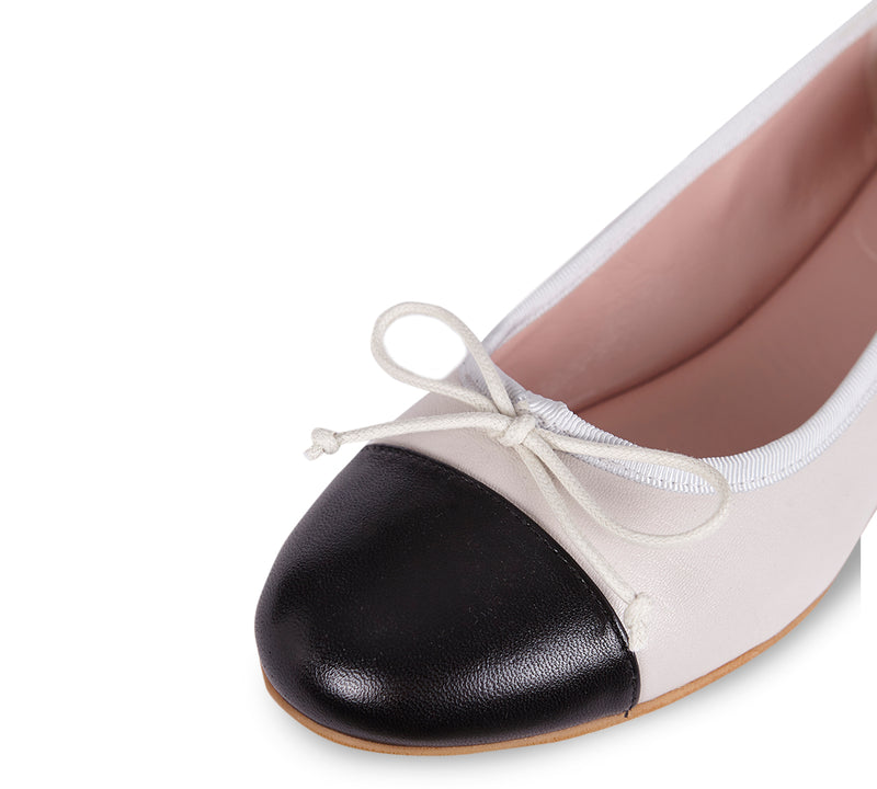 Chester Glove Nude Black Toe