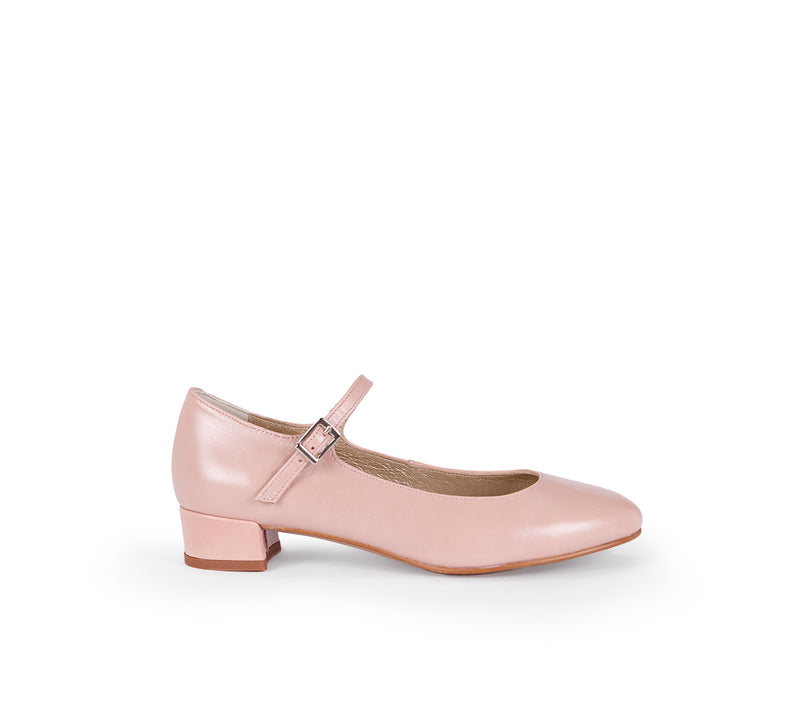 Mary Jane Nude Small Heel