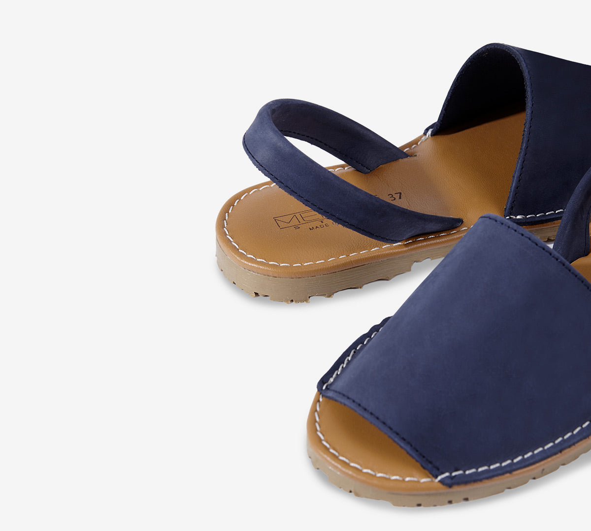 Nubuck Navy Menorquina