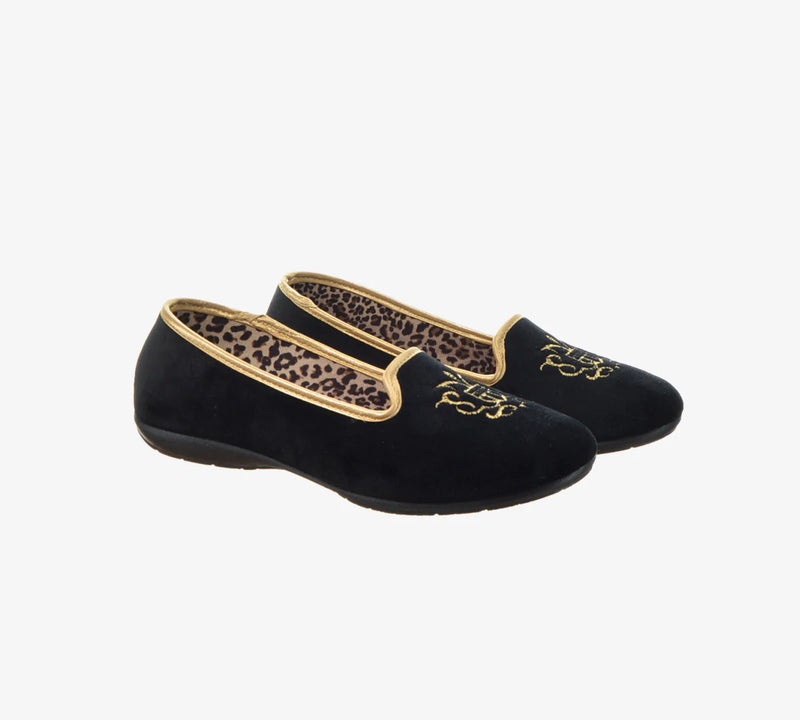 Royal Black Slipper