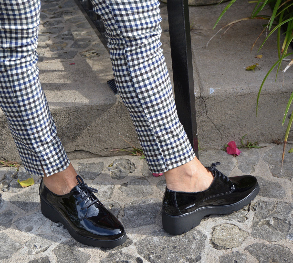 San Sebastian Black Patent Leather