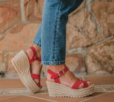 Wedge Vicky Red